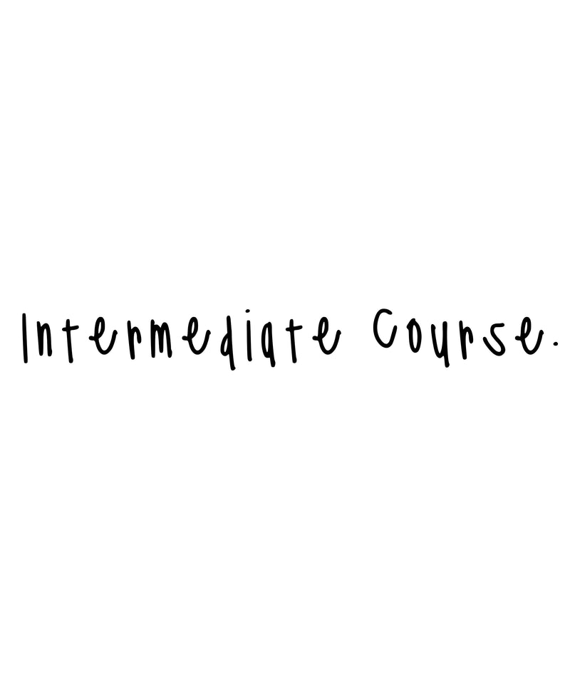 Intermediate Course.